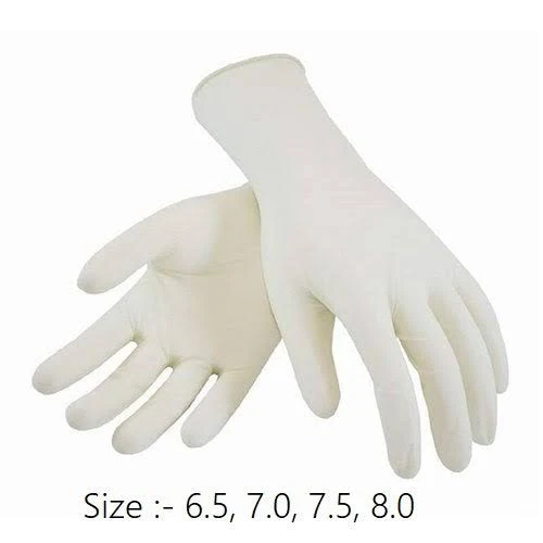 Sterile surgical gloves _ Latex _ 6.5 _ Pre powdered
