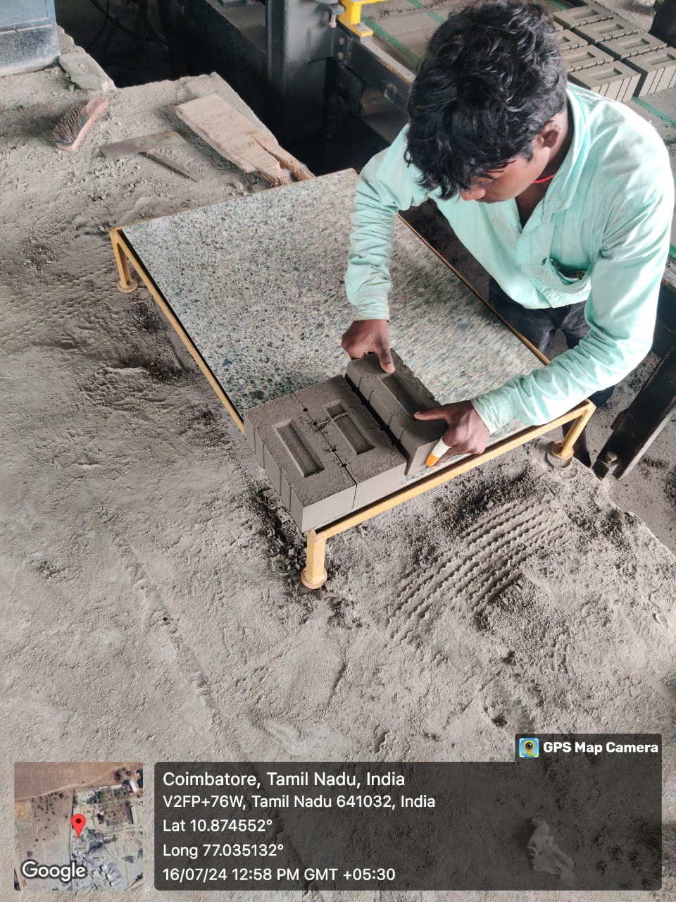 Brick pallet - 915 x 610 x 18 mm (3' x 2' x 18 mm)